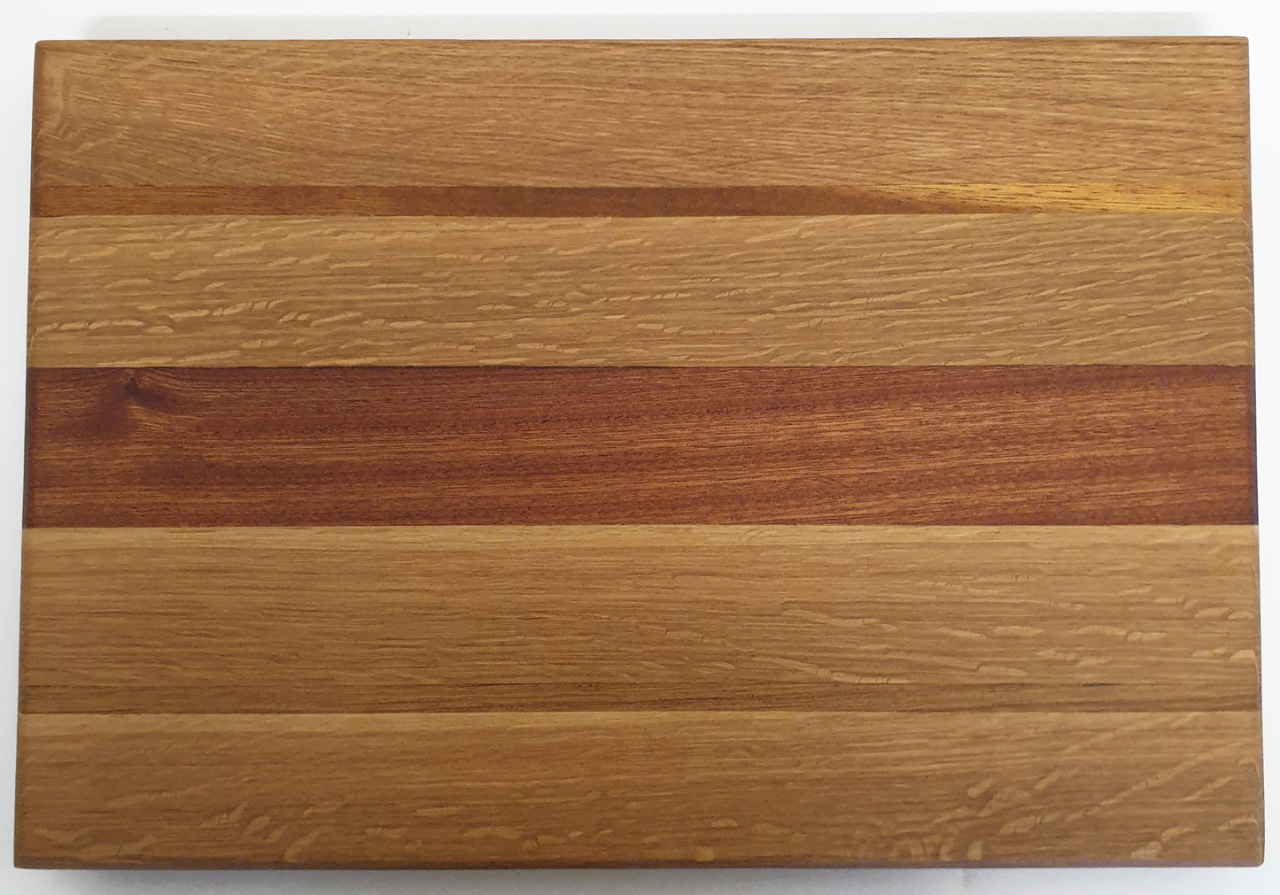 30mm HARDWOOD CHOPPING BOARD - OAK, SAPELE, IROKO & CHERRY